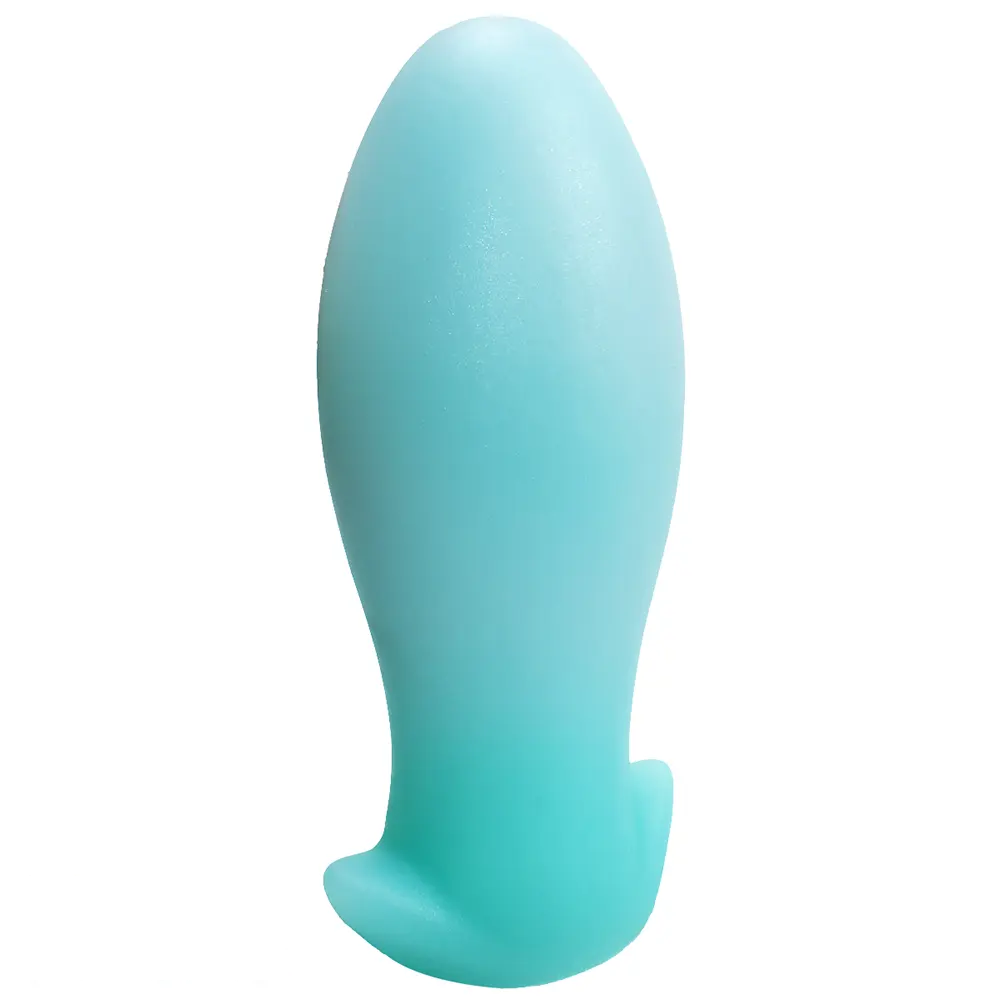 4.52in-8.66in Luminous Soft Luminous Glowing Dildo Anal Plug