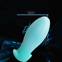 4.52in-8.66in Luminous Soft Luminous Glowing Dildo Anal Plug