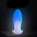 4.52in-8.66in Luminous Soft Luminous Glowing Dildo Anal Plug