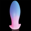 4.52in-8.66in Luminous Soft Luminous Glowing Dildo Anal Plug