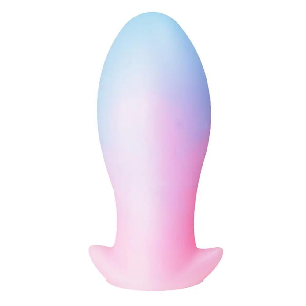 4.52in-8.66in Luminous Soft Luminous Glowing Dildo Anal Plug