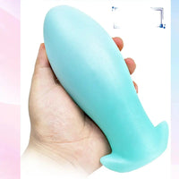 4.52in-8.66in Luminous Soft Luminous Glowing Dildo Anal Plug