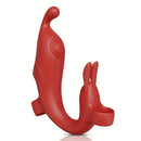 4.52in Rabbit Finger Stimulator 10 Vibration G-spot Mini Nipple Dildo