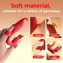 4.52in Rabbit Finger Stimulator 10 Vibration G-spot Mini Nipple Dildo