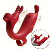 4.52in Rabbit Finger Stimulator 10 Vibration G-spot Mini Nipple Dildo
