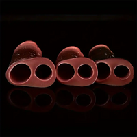 4.53in 5.24in 6.02in Silicone Soft Dildo Sleeve For Cock Enlargement