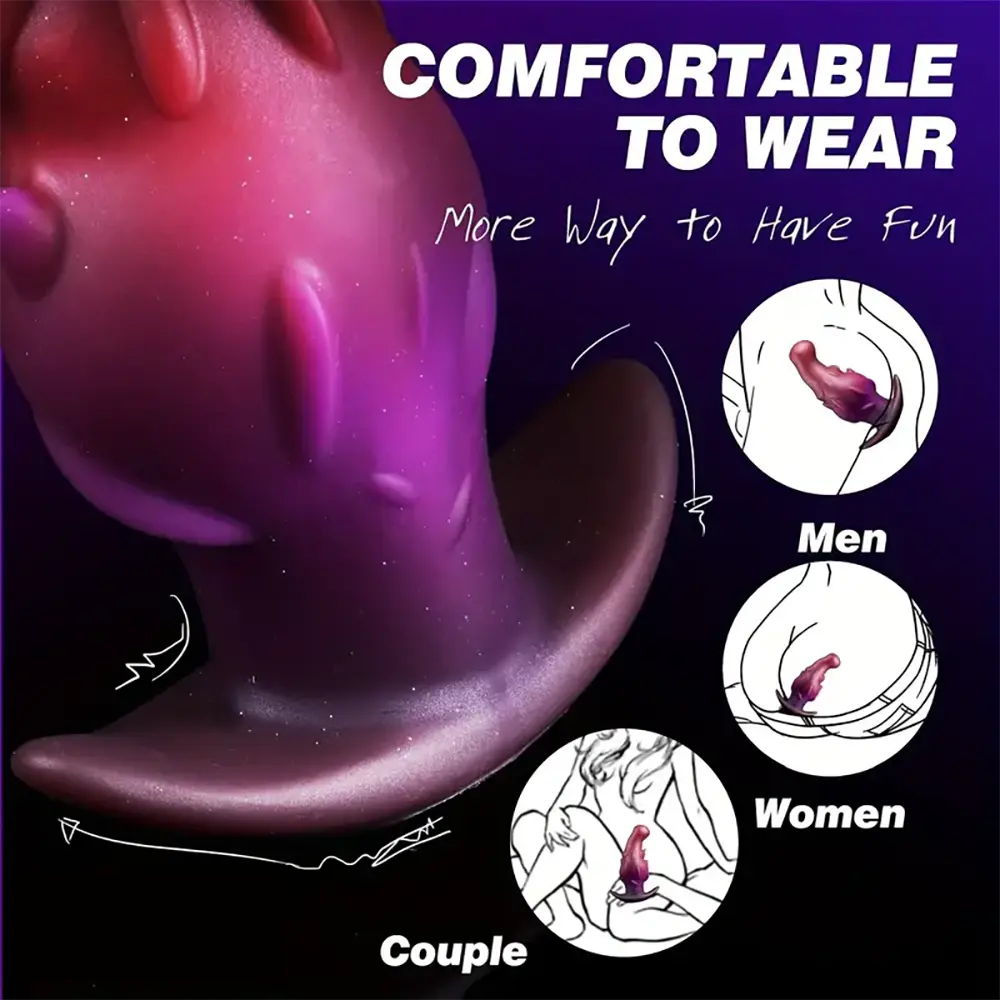 4.53in 5.31in 6.3in Monster Silicone Soft Small Dildo G-spot Prostate Play