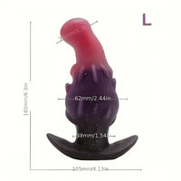 4.53in 5.31in 6.3in Monster Silicone Soft Small Dildo G-spot Prostate Play