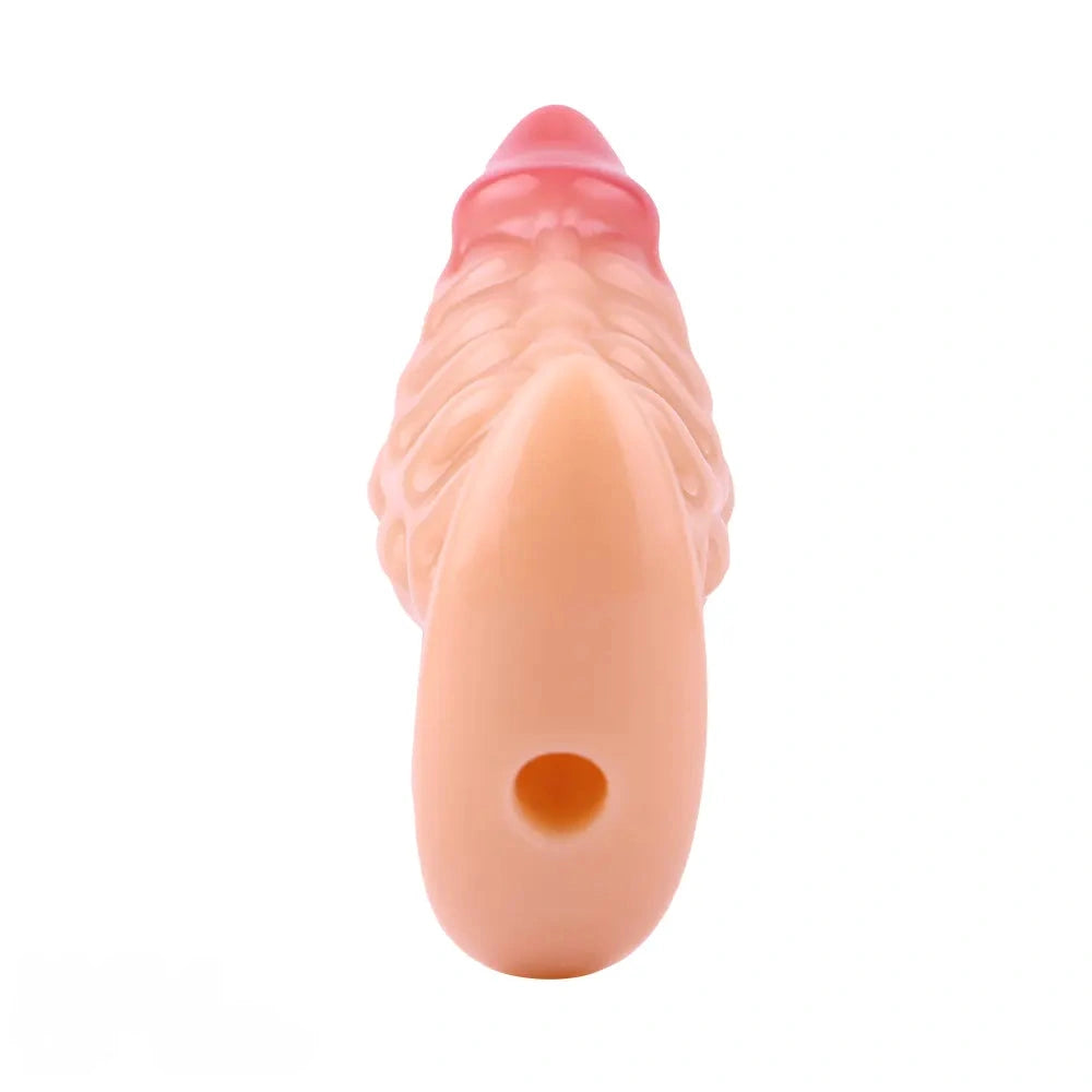 4.53in Fox Tail Wear Anchor Silicone Odd Dildo Butt Plug For BDSM Play
