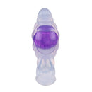 4.53in Fox Tail Wear Anchor Silicone Odd Dildo Butt Plug For BDSM Play