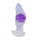 4.53in Fox Tail Wear Anchor Silicone Odd Dildo Butt Plug For BDSM Play