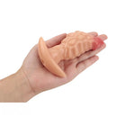 4.53in Fox Tail Wear Anchor Silicone Odd Dildo Butt Plug For BDSM Play