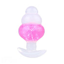 4.53in Luminous Silicone Anal Beads Dildo Anal Love Toy For Women