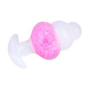 4.53in Luminous Silicone Anal Beads Dildo Anal Love Toy For Women