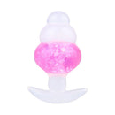 4.53in Luminous Silicone Anal Beads Dildo Anal Love Toy For Women