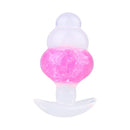 4.53in Luminous Silicone Anal Beads Dildo Anal Love Toy For Women