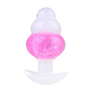 4.53in Luminous Silicone Anal Beads Dildo Anal Love Toy For Women