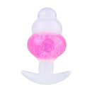 4.53in Luminous Silicone Anal Beads Dildo Anal Love Toy For Women
