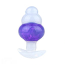 4.53in Luminous Silicone Anal Beads Dildo Anal Love Toy For Women