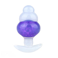 4.53in Luminous Silicone Anal Beads Dildo Anal Love Toy For Women