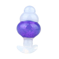 4.53in Luminous Silicone Anal Beads Dildo Anal Love Toy For Women