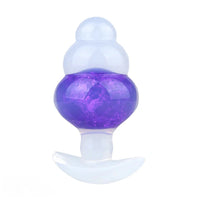 4.53in Luminous Silicone Anal Beads Dildo Anal Love Toy For Women