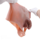 4.53in Realistic Small Solid Dildo Panty Vaginal Opening Bilateral Cock Toy