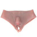 4.53in Realistic Small Solid Dildo Panty Vaginal Opening Bilateral Cock Toy