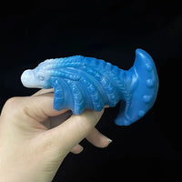 4.53in Small Fish Design Spiral Fantasy Dildo For Clit G-Spot Stimulation