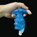 4.53in Small Fish Design Spiral Fantasy Dildo For Clit G-Spot Stimulation