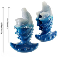 4.53in Small Fish Design Spiral Fantasy Dildo For Clit G-Spot Stimulation