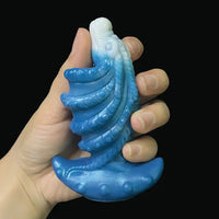 4.53in Small Fish Design Spiral Fantasy Dildo For Clit G-Spot Stimulation