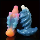 4.53in Small Seahorse Soft Silicone Fantasy Monster Women Dildo