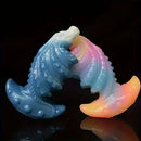 4.53in Small Seahorse Soft Silicone Fantasy Monster Women Dildo
