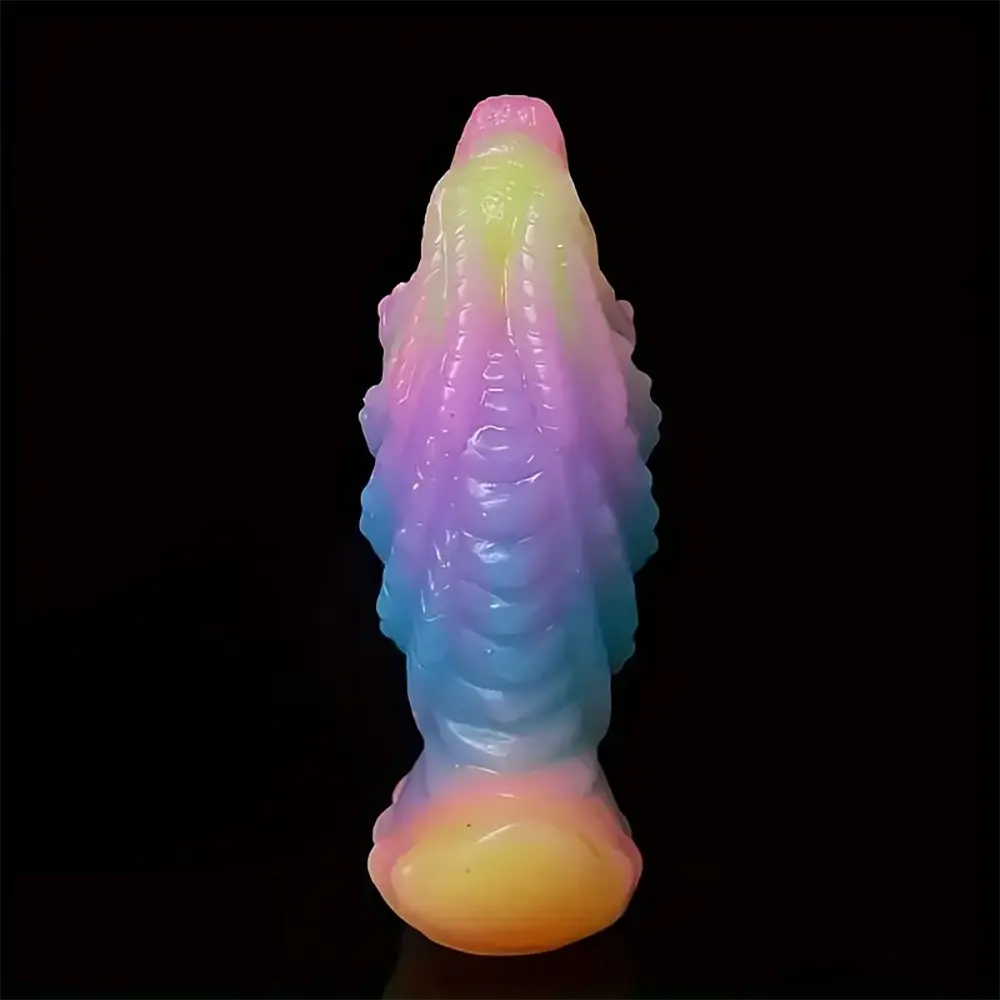 4.53in Small Seahorse Soft Silicone Fantasy Monster Women Dildo
