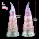 4.56in 4.72in 5.7in 6.81in 7.91in Ice Cream Silicone Fantasy Dildo Pendant