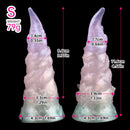 4.56in 4.72in 5.7in 6.81in 7.91in Ice Cream Silicone Fantasy Dildo Pendant
