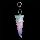 4.56in 4.72in 5.7in 6.81in 7.91in Ice Cream Silicone Fantasy Dildo Pendant