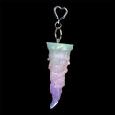 4.56in 4.72in 5.7in 6.81in 7.91in Ice Cream Silicone Fantasy Dildo Pendant