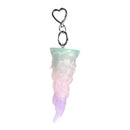 4.56in 4.72in 5.7in 6.81in 7.91in Ice Cream Silicone Fantasy Dildo Pendant