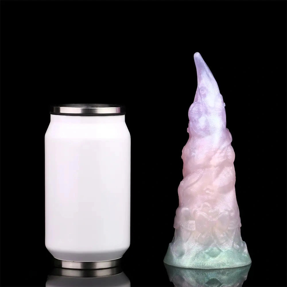 4.56in 4.72in 5.7in 6.81in 7.91in Ice Cream Silicone Fantasy Dildo Pendant