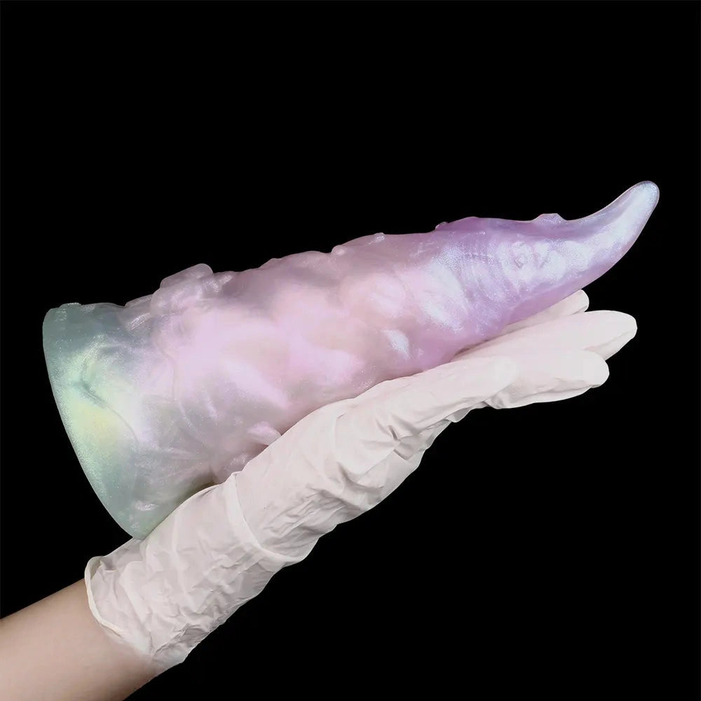 4.56in 4.72in 5.7in 6.81in 7.91in Ice Cream Silicone Fantasy Dildo Pendant