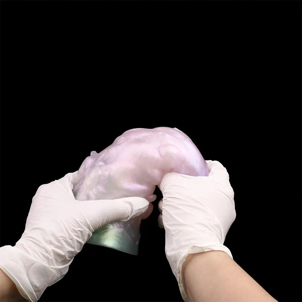 4.56in 4.72in 5.7in 6.81in 7.91in Ice Cream Silicone Fantasy Dildo Pendant