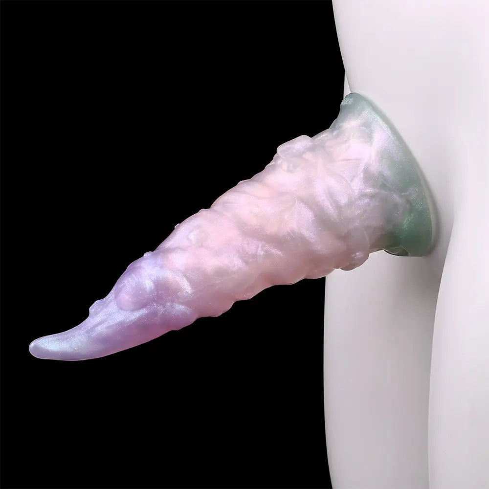 4.56in 4.72in 5.7in 6.81in 7.91in Ice Cream Silicone Fantasy Dildo Pendant
