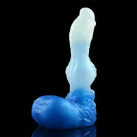 4.56in 5.9in 6.81in 8.07in Dog Knot Silicone Soft Fantasy Cock Dildo