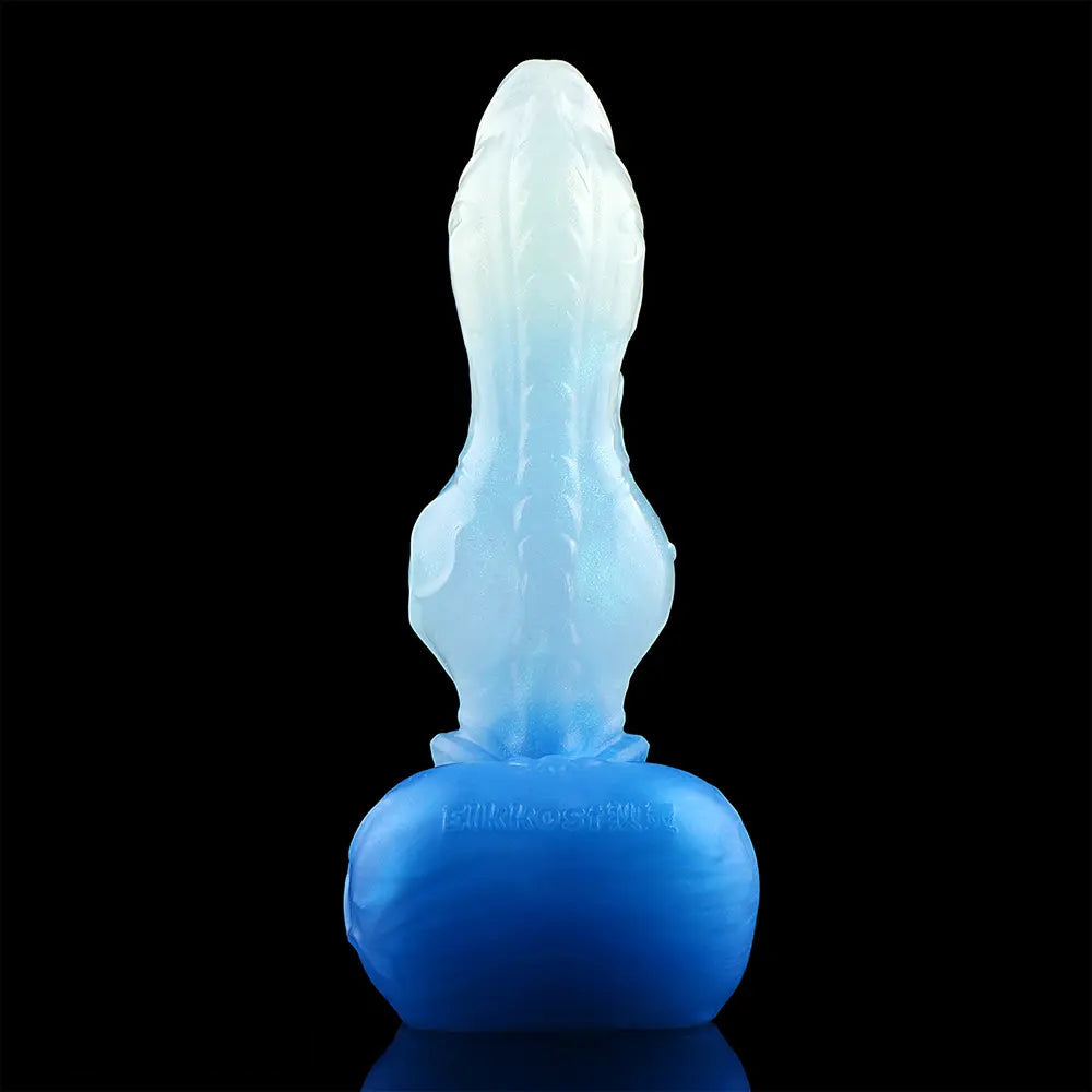 4.56in 5.9in 6.81in 8.07in Dog Knot Silicone Soft Fantasy Cock Dildo