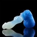 4.56in 5.9in 6.81in 8.07in Dog Knot Silicone Soft Fantasy Cock Dildo