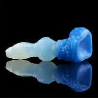 4.56in 5.9in 6.81in 8.07in Dog Knot Silicone Soft Fantasy Cock Dildo