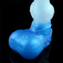 4.56in 5.9in 6.81in 8.07in Dog Knot Silicone Soft Fantasy Cock Dildo