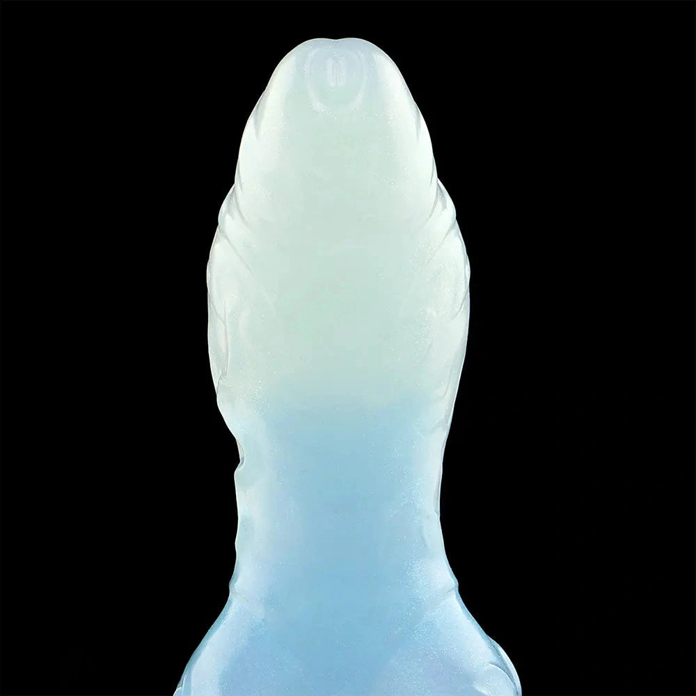 4.56in 5.9in 6.81in 8.07in Dog Knot Silicone Soft Fantasy Cock Dildo
